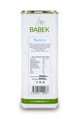 Babek Soğuk Sıkım Naturel Sızma Zeytinyağı 5lt